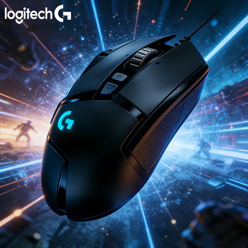 

Logitech G502 HERO wired gaming mouse, black mouse, genuine Logitech original product, 11 programmable buttons, Logitech G402