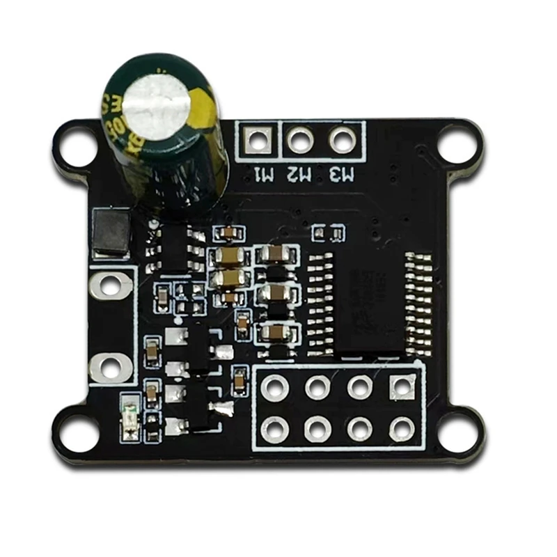 DC Brushless Motor Driver Board Controle FOC, SVPWM Controle, Módulo Substituir, Mini FOC simples, 10-24V