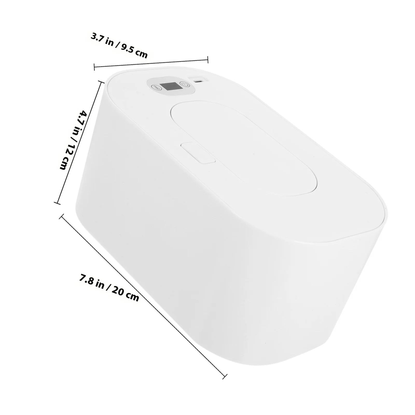 Scaldasalviette portatile USB Riscaldatore per fazzoletti bagnati Design compatto e leggero per viaggi in auto a casa Compatibile con tutte le salviette