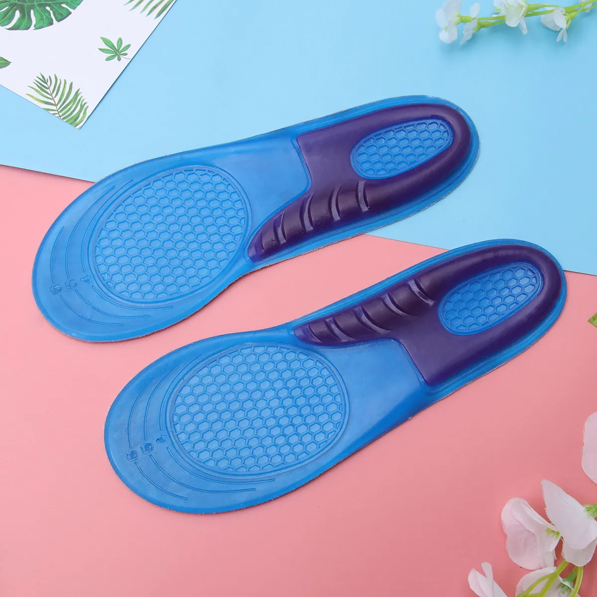 

Силиконовые амортизирующие стельки размера S (37-39) для ходьбы, походов, бега, спорта, массажные гелевые вкладыши для обуви, амортизирующие подушечки для ног