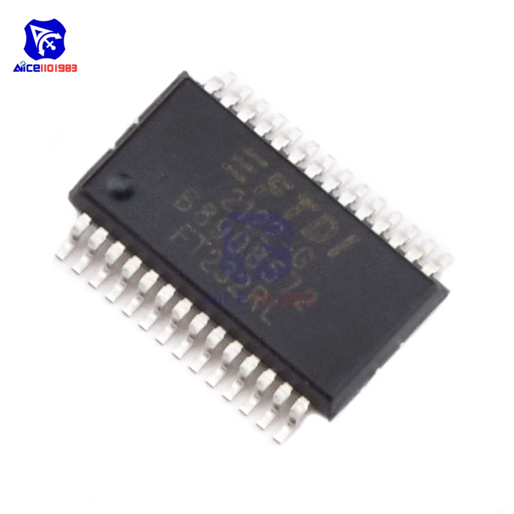 Chip IC FT232RL FT232R FT232 da USB a seriale UART 28-SSOP circuiti integrati originali per Arduino