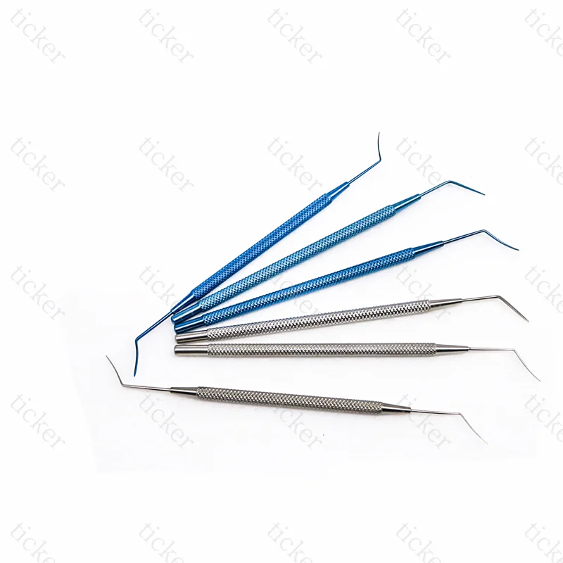 Ophthalmic Surgical Instrument Titanium Corneal Epithelium Spatula