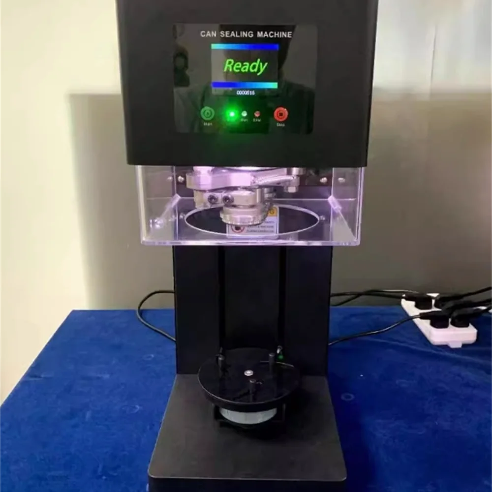 No Bottom Supports Smart Sealer Commercial Fully Automatic Capping Machine Can Sealing Machine Beer Can Sealing Machine