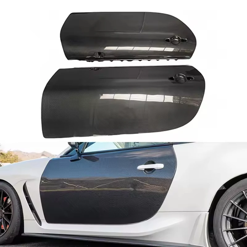 

GR 86 Accessories Dry/Wet Carbon Fiber Fibre Car Door Replacement for Toyota GR86 Subaru BRZ 2021-2023,After actual vehicle Test