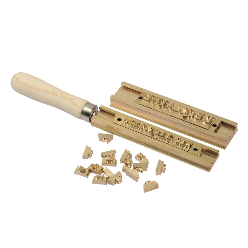 آلة ختم الرقائق الساخنة قوس آلة البرنز الرقمية مع 6 قطعة ورق مذهّب من رقائق الختم الساخن لورق جلد PVC