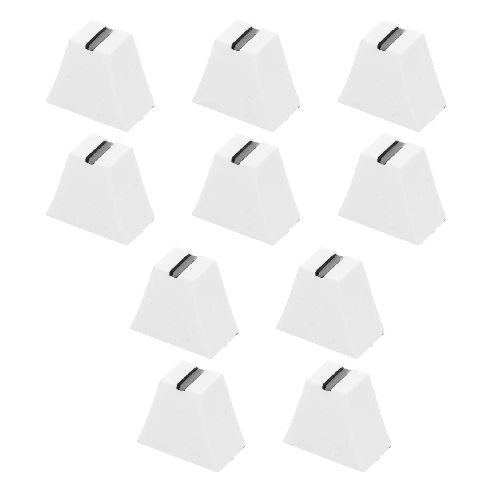 

10Pcs Fader Knobs Replacement Slider Caps Mixer Fader Caps Durable Easy Adjust Mixer Accessories Potentiometer Knob
