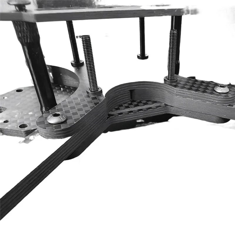 AS96-طائرة بدون طيار طقم إطارات الطائرة بدون طيار الإطار ل XL9 V2 FPV 5 مللي متر الذراع ل FPV حرة 8 بوصة طويلة المدى الطائرة بدون طيار كوادكوبتر RC نموذج 9 بوصة