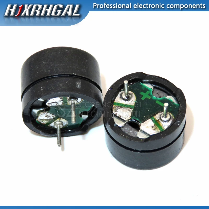 10pcs 3v 5v 12v Active Buzzer Magnetic Long Continous Beep Tone 12*9.5mm new and original hjxrhgal