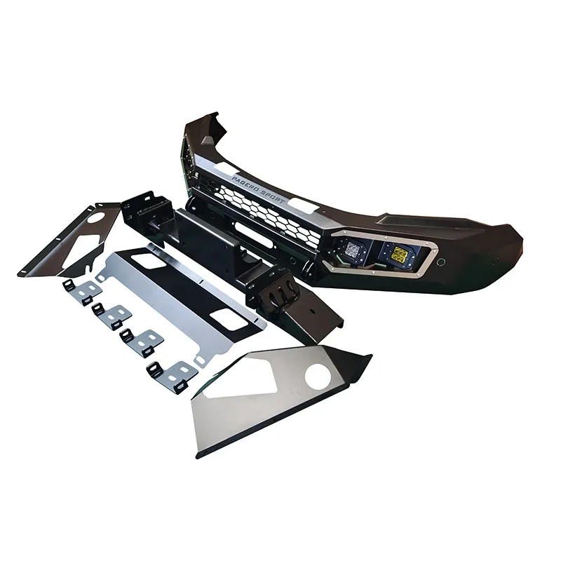 Protection de pare-chocs Unity pour MITSUBISHI Pajero Sport 2020, pare-chocs avant avec lampe LED, pare-chocs de voiture Pajero