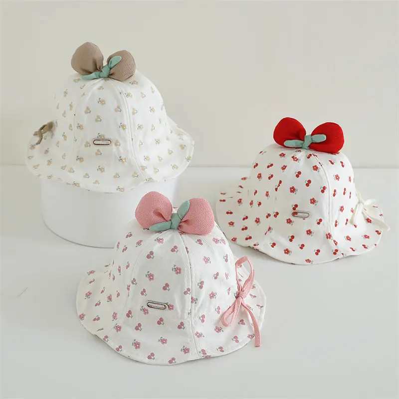 

2025 Four Seasons Cartoon Print Bucket Hat Fisherman Hat Outdoor Travel Hat Sun Cap Hats for Boys and Girls 04