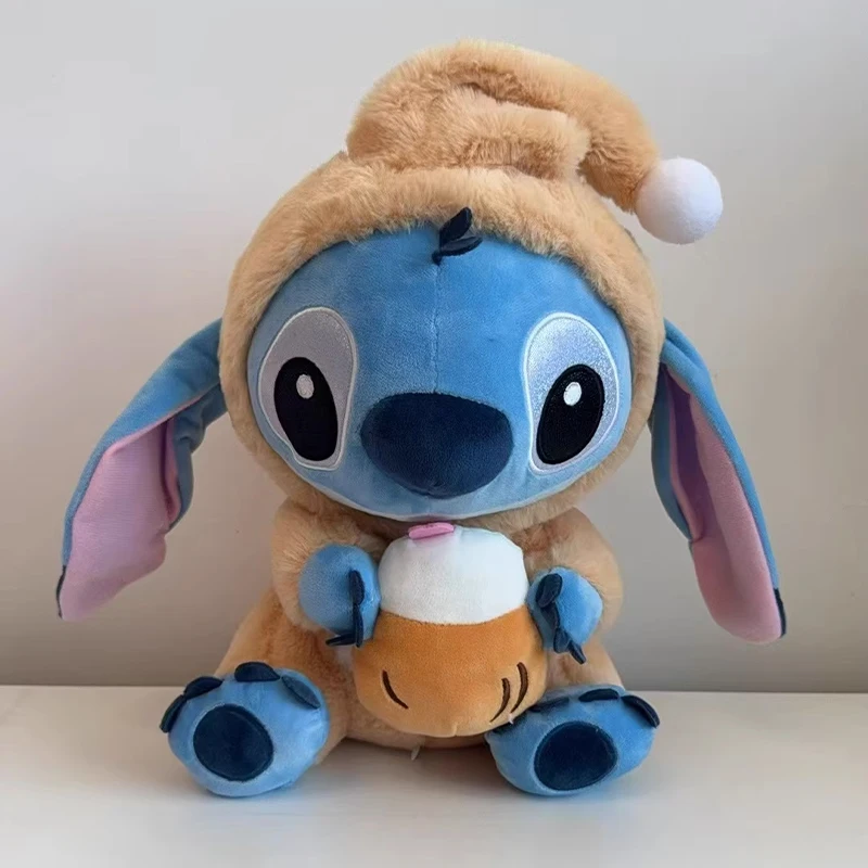 Hot Kawaii Disney Stitch bambola di peluche giocattoli Anime Lilo & Stitch bambola di pezza carino Stich bambola di peluche regalo di compleanno giocattolo