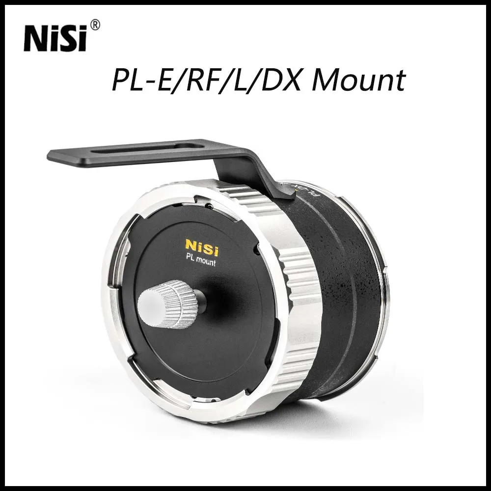 NiSi Lens Mount Adapter PL-E/RF/L/DX Mount for Nisi ATHENA Prime Cinema Lens 14mm T2.4 25mm 35mm 50mm 85mm T1.9 Full-frame Lens