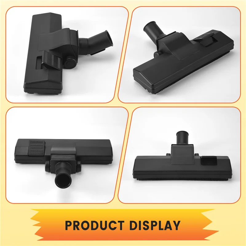 

B01C-32Mm Universal Vacuum Cleaner Euro Floor Brush Head Brush Attachment For Floor Andcarpet Combo Tool