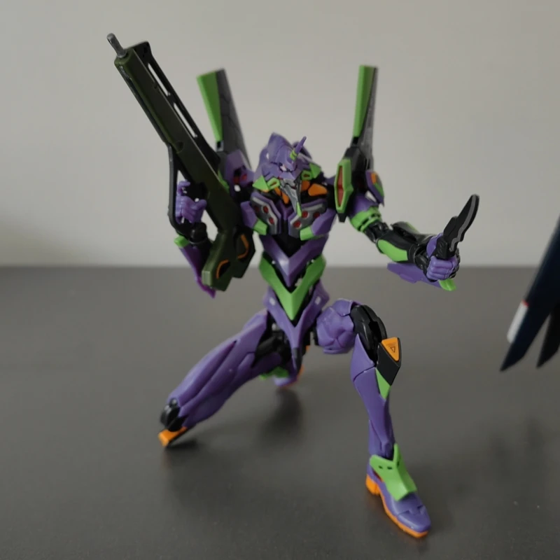 Rg Evangelion Model Kit 1:144 Evangelion Figures Collectble Eva 01 Assembly Kit Mobile Suit Mecha Kits Kids Toys Gift Xmas