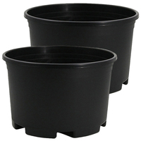 2pcs Extra Large Planter Gardening Plant Pot Portable Large Plastic Plant Flowerpot Garden Potted Outdoor Bonsai