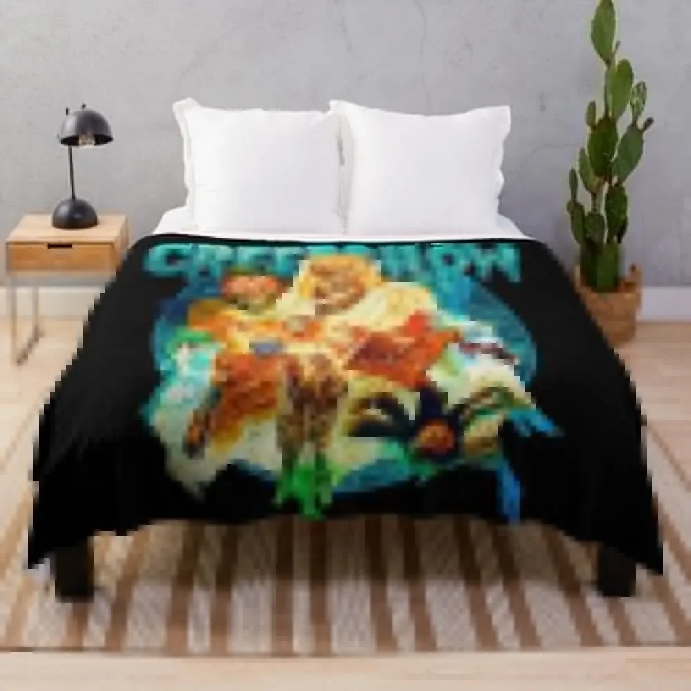 GLOW IN THE DARK CREEPSHOW Throw Blanket Hair Cute Plaid Bed Blankets