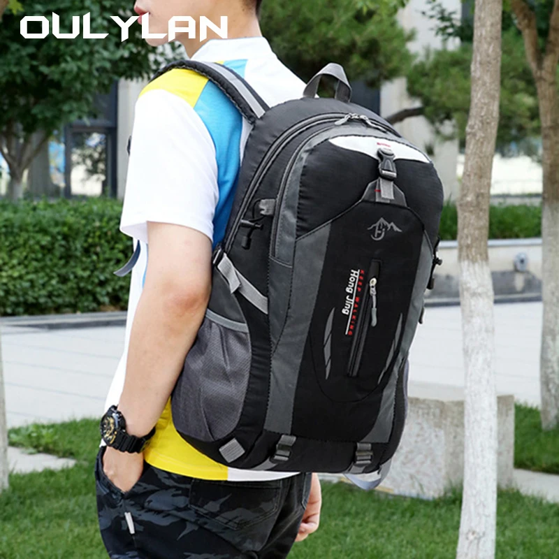 Men Backpack Sports Hiking Backpacks Climbing Travel Bags Quality Nylon Waterproof Women Outdoor Camping Backpack Man School Bag