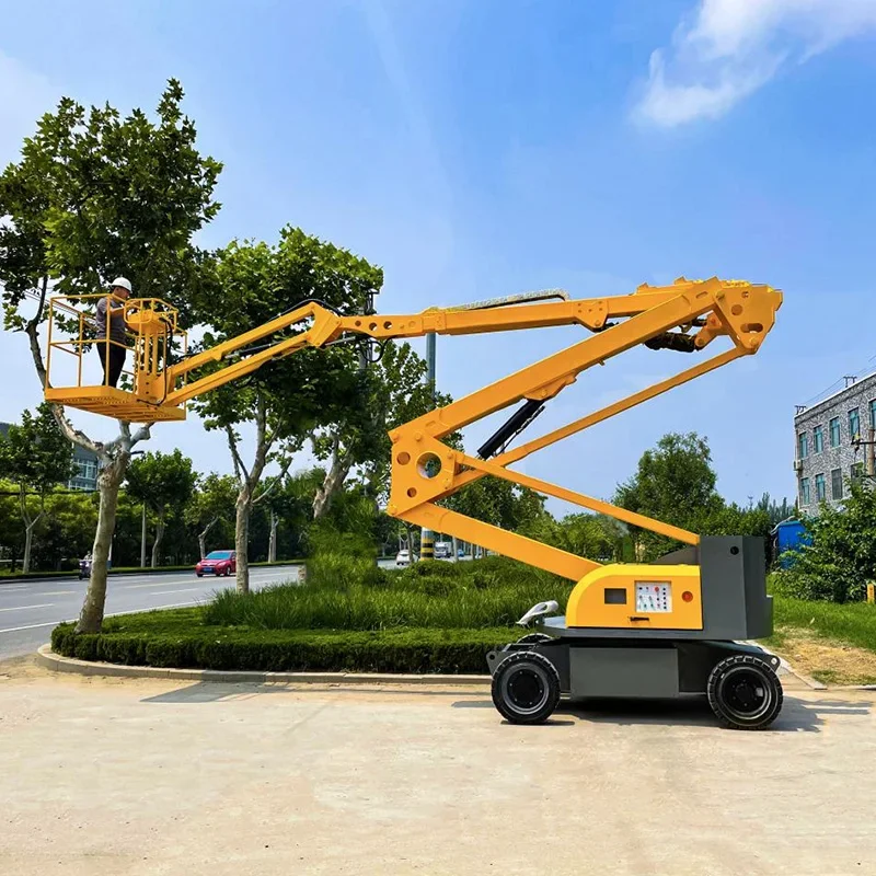 Boom Lifts Self Propelled Articulated Boom Lift Aerial Work Platform Scissor Man Lift