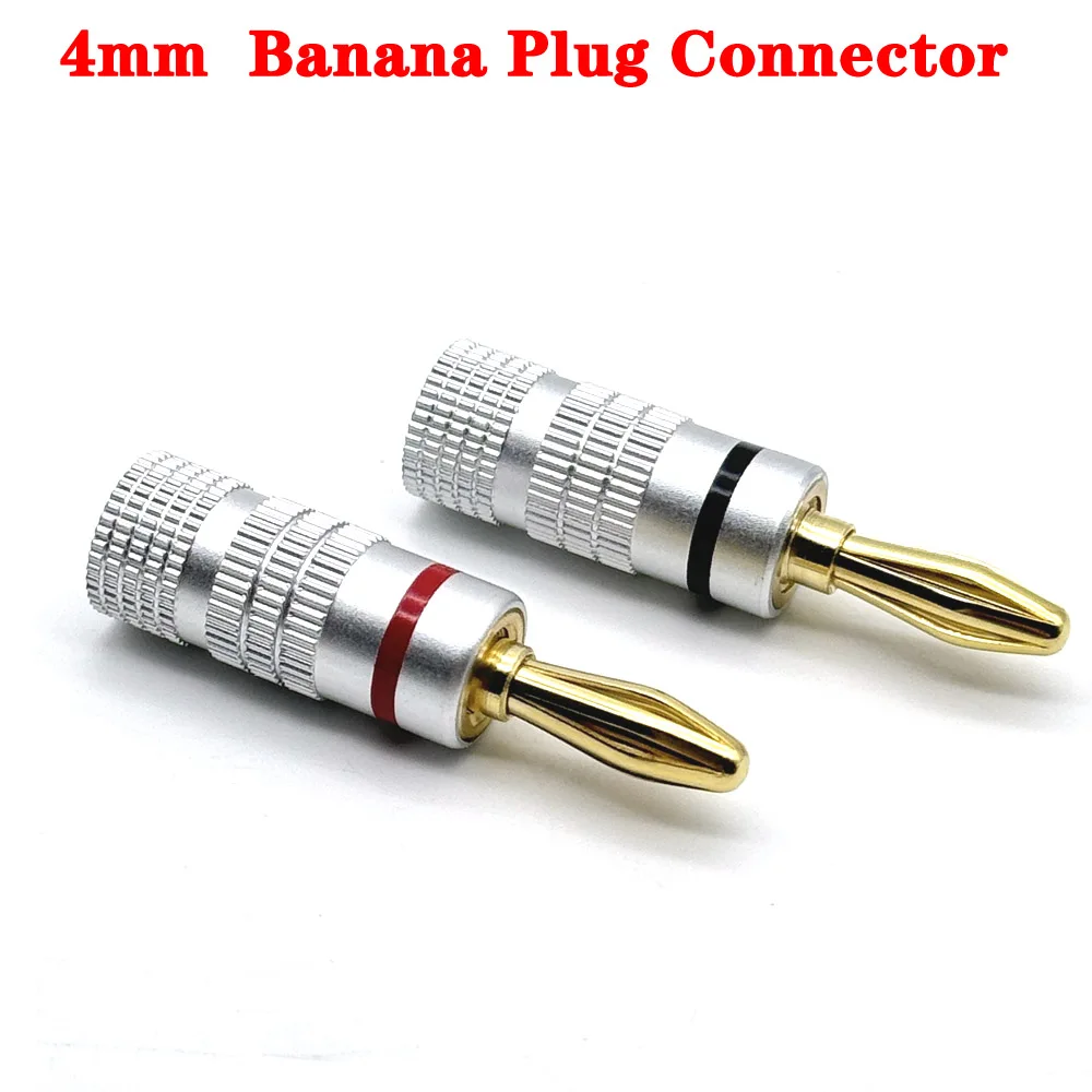 

100PCS 4mm Banana Plug BINDING POST for Multimeter Probes Welding cable Connector