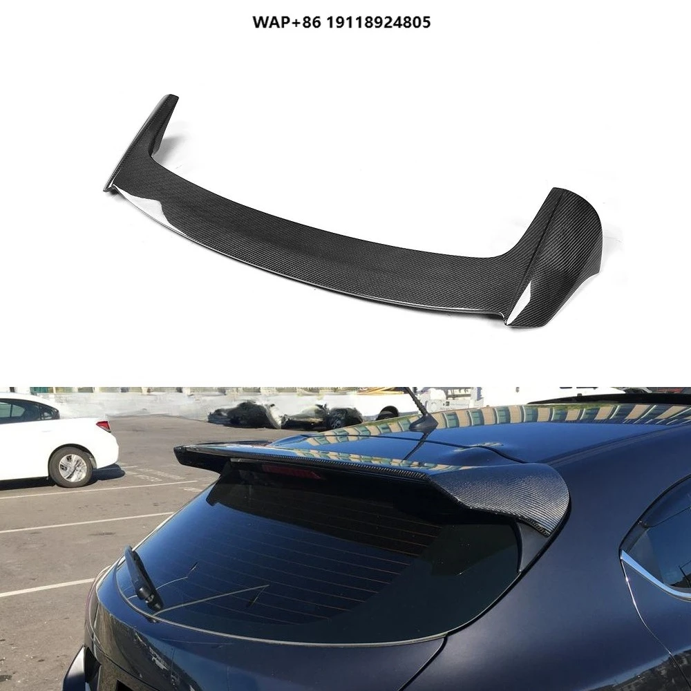 

Carbon Fiber Roof Spoiler Wing for Axela Wagon 5D Hatchback 2014 2015
