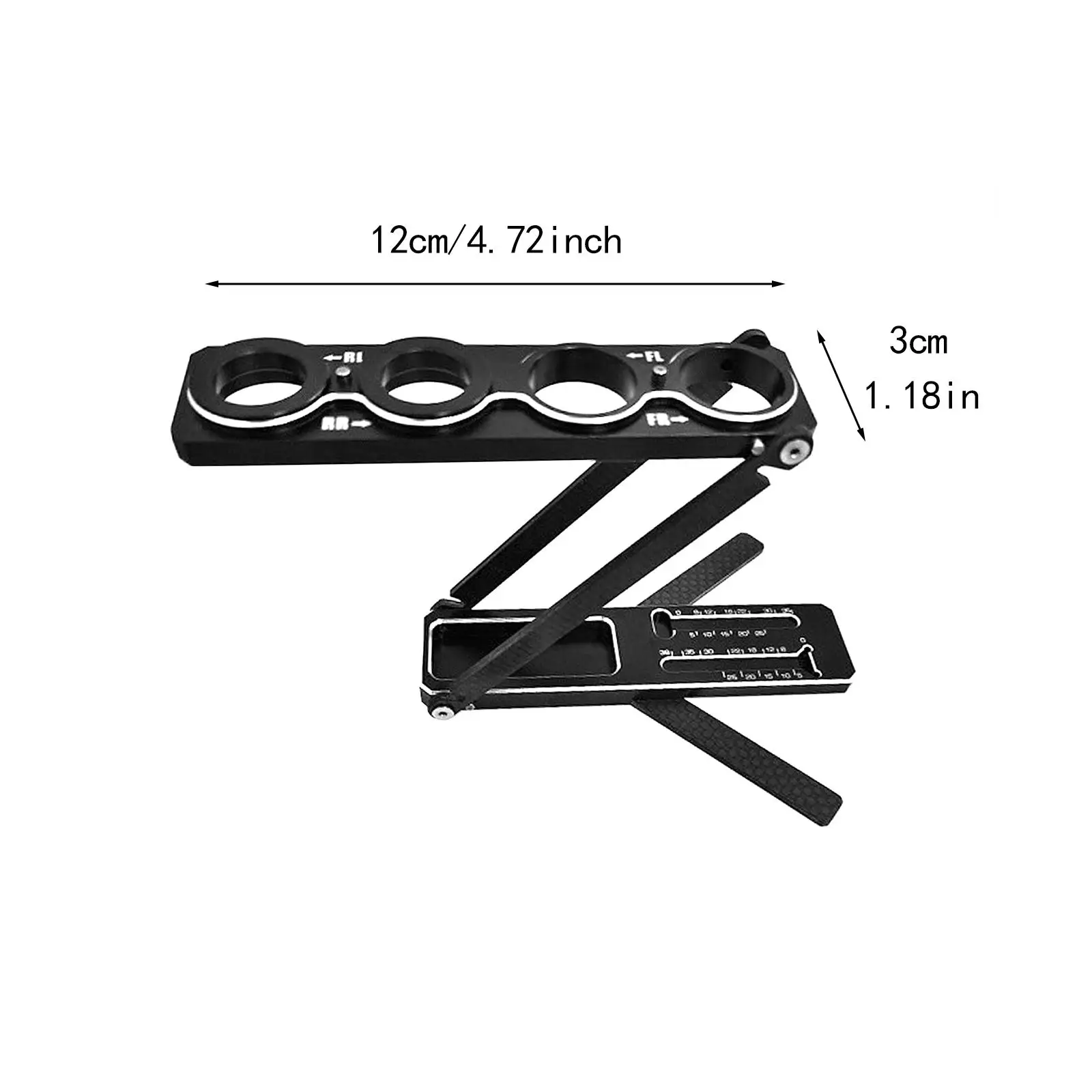 

Portable Metal Shock Absorber Bracket Support Stand for RC Vehicle Trunk and Bonnet Accessories