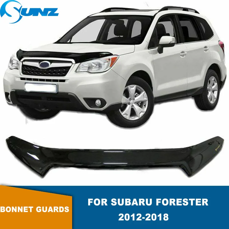 Bug Shield Hood Deflector Protector Guards For Subaru Forester SJ 2012 2013 2014 2015 2016 2017 2018 Bonnet Guards Protector