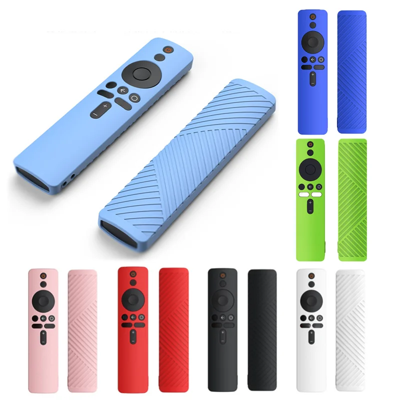 Protective Case For Xiaomi TV Stick4K Remote Control Cover Silicone Dust-proof Drop-resistant Shockproof Shell For Mi TV Stick