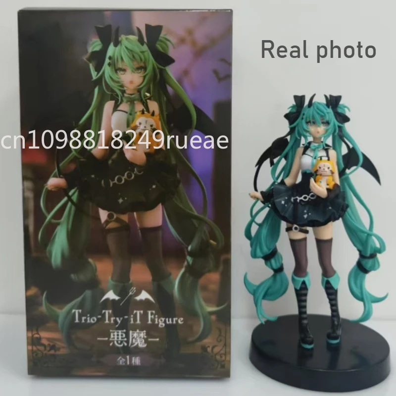 بانداي أنيمي الشيطان الصغير هاتسون ميكو اليدوية ليتل الراكون Chuyin الملاك الداكن اليدوية نموذج الرسوم المتحركة الحلي الطرفية #5