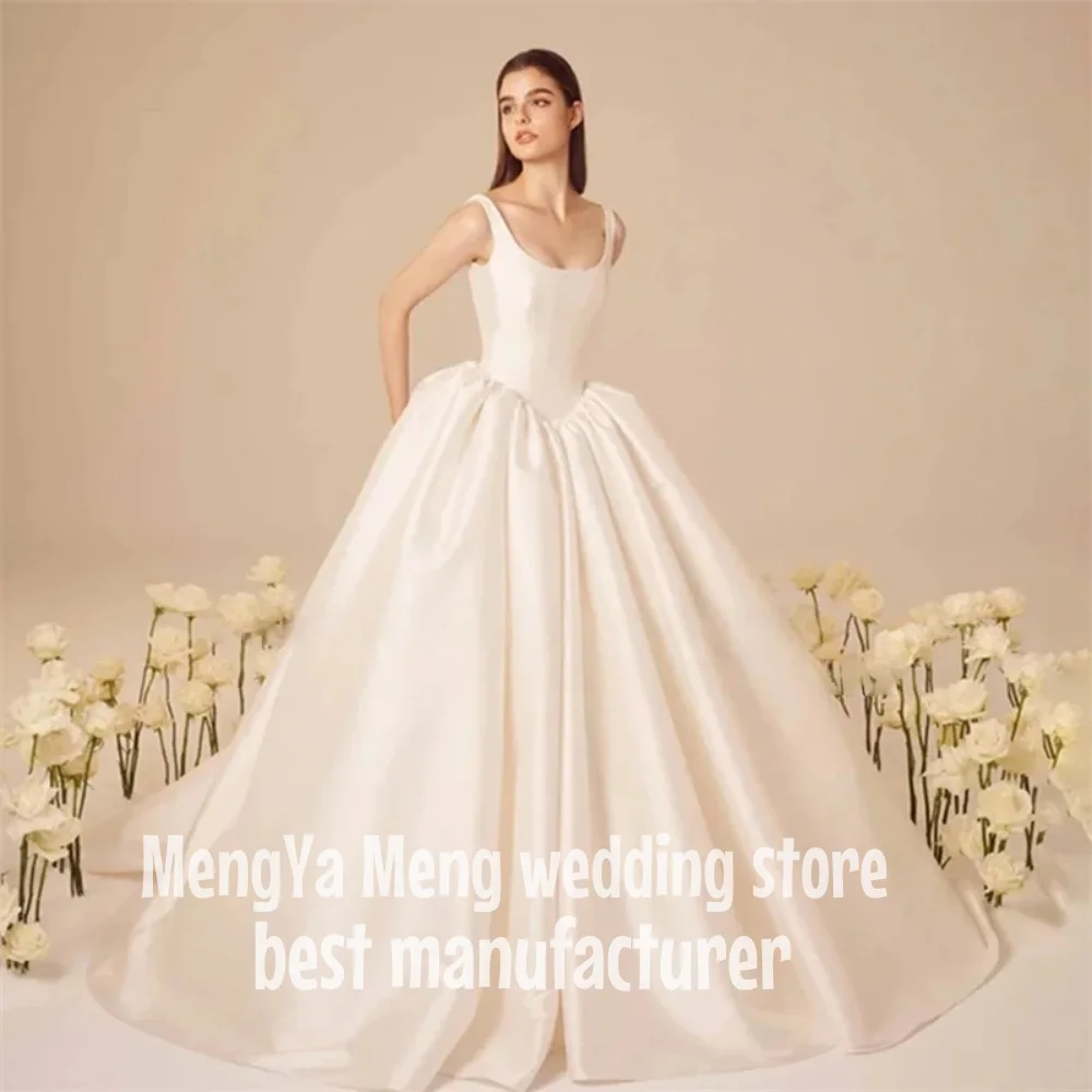 

ZHUISHU 2025 Customized Strapless Sleeveless A-Line Wedding Dresses Backless And Zipper Bridal Gown vestidos de novia