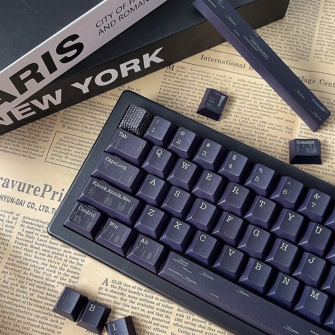 FKKeys The Matrix Thema Keycaps Set PBT Cherry Profile Aangepaste originele handgemaakte Keycaps voor mechanische toetsenbordaccessoires Cadeau