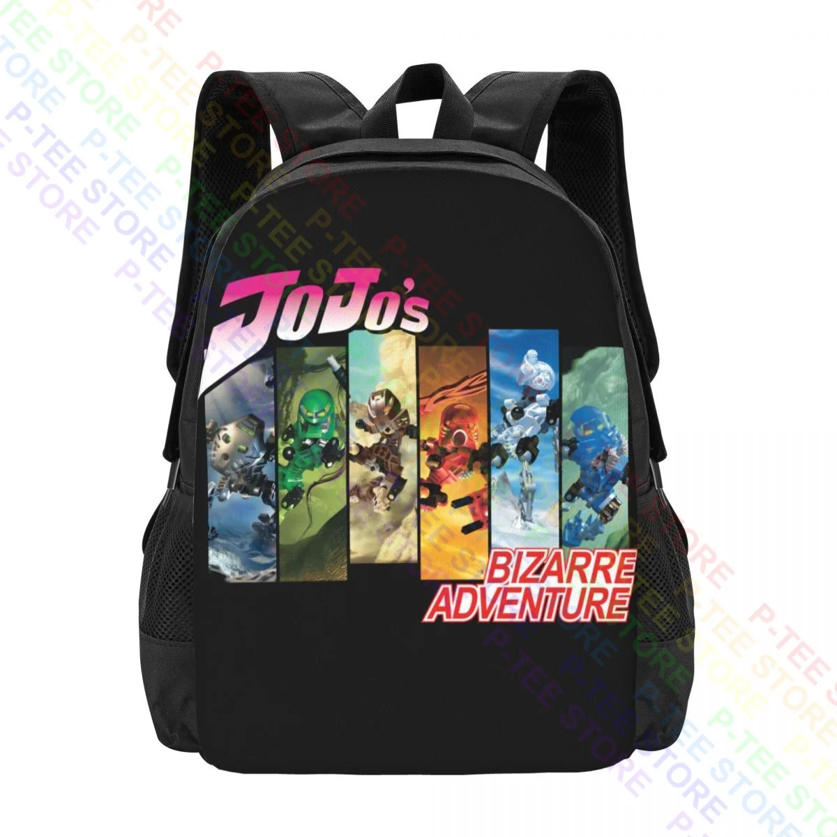 Jojo'S Bizarre Adventure-Bionicle Toa MataBackpack Large Capacity Hot Art Print