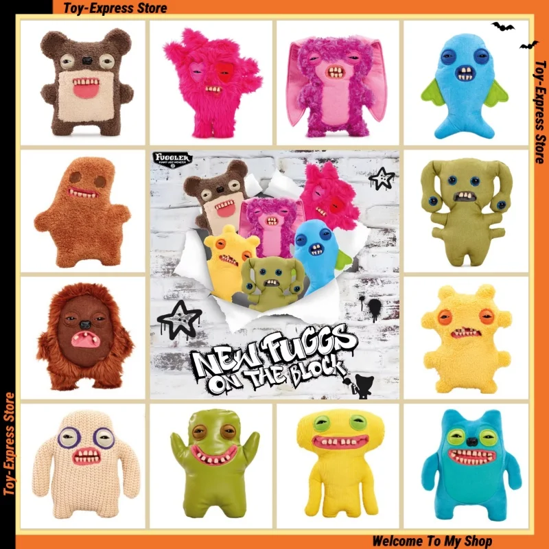 

Fuggler Tooth Monster Plush Toys Cute Doll Funny Ugly Monsters Girl Kids Toys Anime Figures Birthday Gift Toys For Children