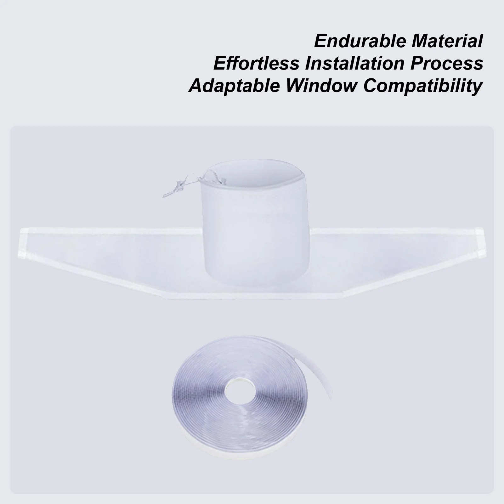 Window Seal For Portable Air Conditioner Mobile AC Window Vent Kit Weatherproof Energy-Efficient Air Exchange Guard For Dorm RV
