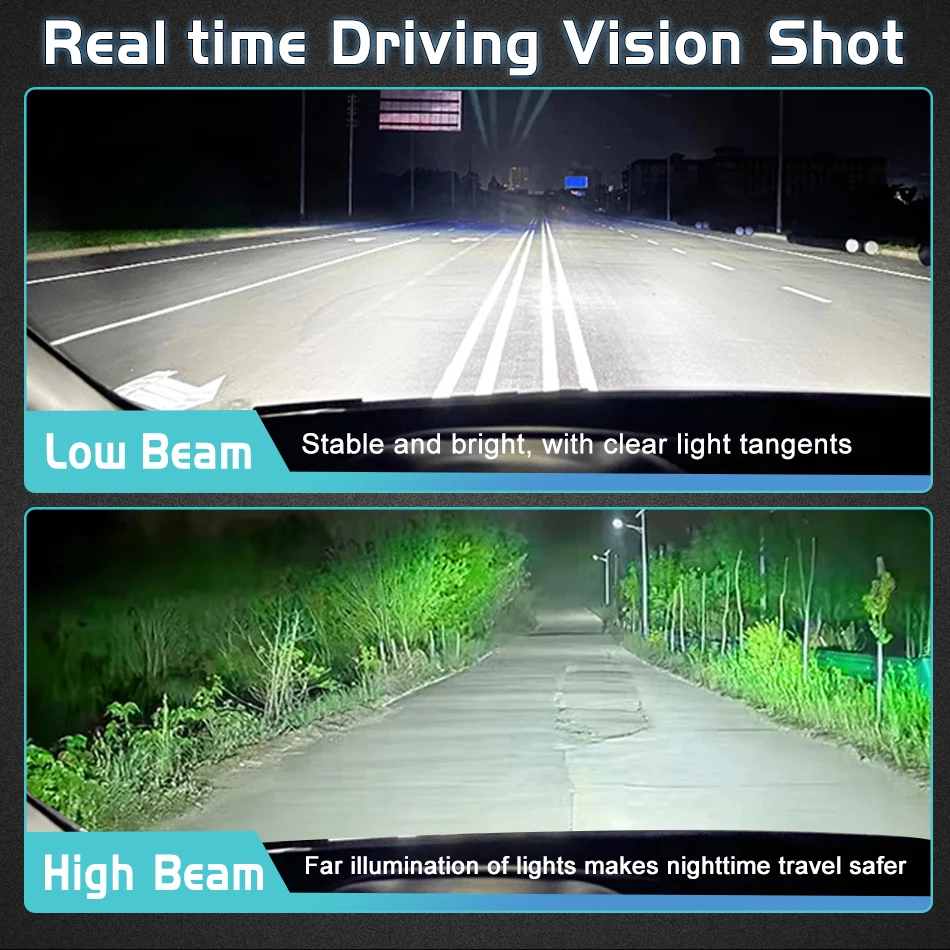 Bullvision H7 H11 LED Bulbs Headlight +1000% Car Canbus Headlamp H4 H1 H8 H9 9005 9006 HB3 HB4 9012 HIR2 Auto Diode Lamps 6000K view 4