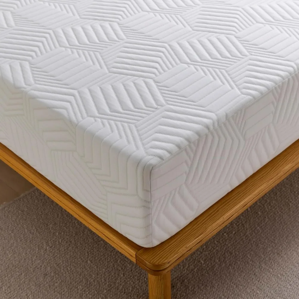 

Memory Foam Mattress California King Size 10 Inch, Cooling Gel Medium Firm Mattress, Pressure Relief Bed Mattress