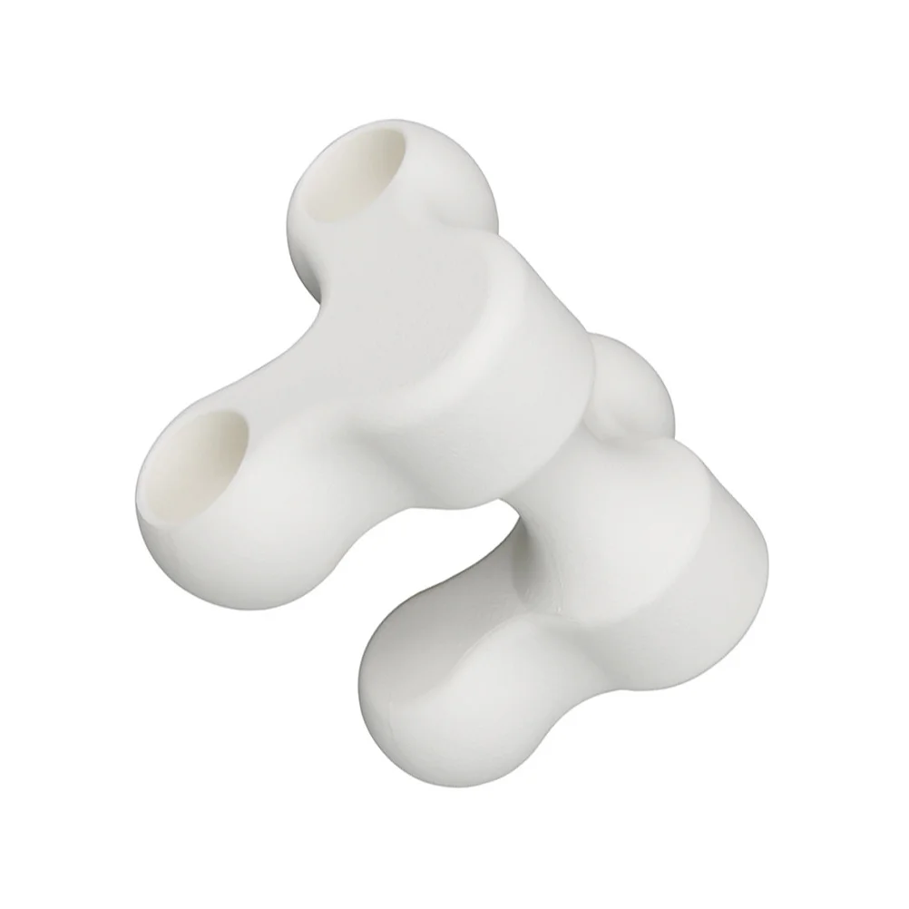 

Trigger Point Massager White Sturdy Lightweight Polypropylene Body for Full Body Pain Relief Neck Back Shoulder Leg Massage