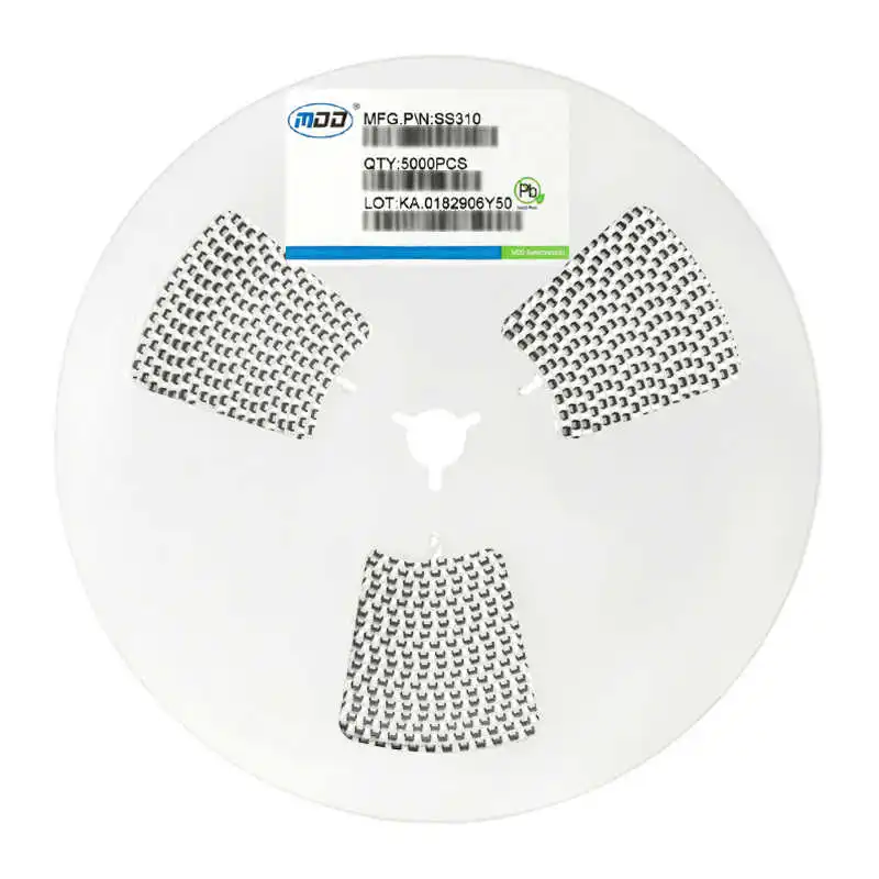 الأصلي حقيقية SS310 SMA(DO-214AC) 100 فولت 3A SMD شوتكي الثنائيات (10 قطعة) #4