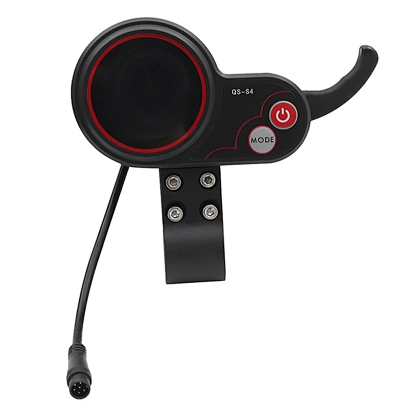 Acelerador Thumb para Controlador de Scooter, QS-S4, 36V-60V, Kit de Display LCD para Zero 8, 9, 10, 8X, 10X, Peças E-Scooter, Acessórios, 6PIN