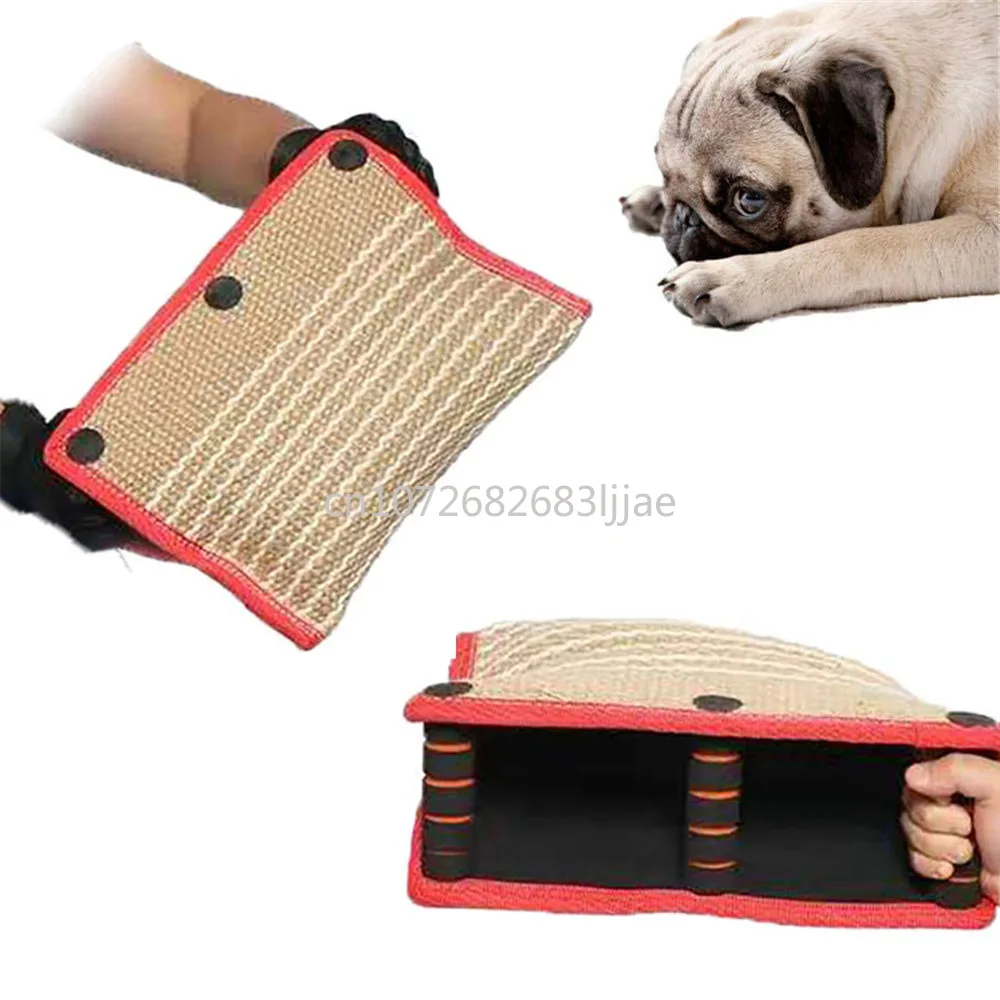 Bite Target Equipment Dog Training Triangle Bite Pillow Oversleeve Puff Sleeve Work Working Dog Bite-Resistant Supplies