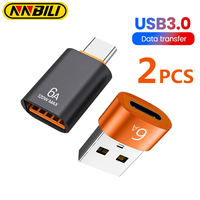 NNBILI USB 3.0 To Type C Adapter OTG Type C Male To USB Female Converter For Laptop Xiaomi Samsung USBC Adaptador usb a tipo c