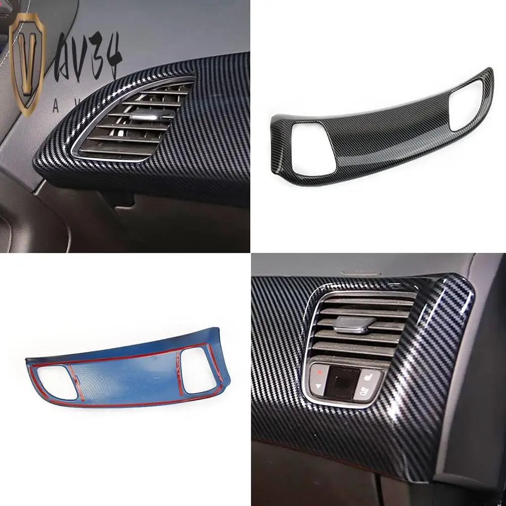 

AV34-1 PCS Dashboard Panel Decor Cover Trim Accessories ABS For Corvette C7 2014 2015 2016 2017 2018 2019