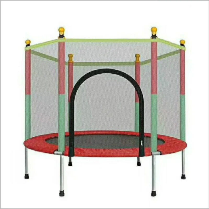 Outdoor Round Professional Child Trampolines with Safety Net for Kids