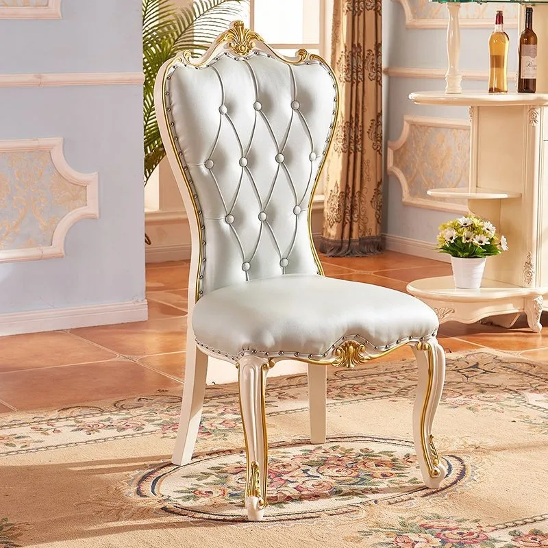 Wedding Velvet Dining Chairs Vanity Throne Dressing Unique Sex Retro Dining Chairs Peacock Luxury Muebles Postmodern Furniture