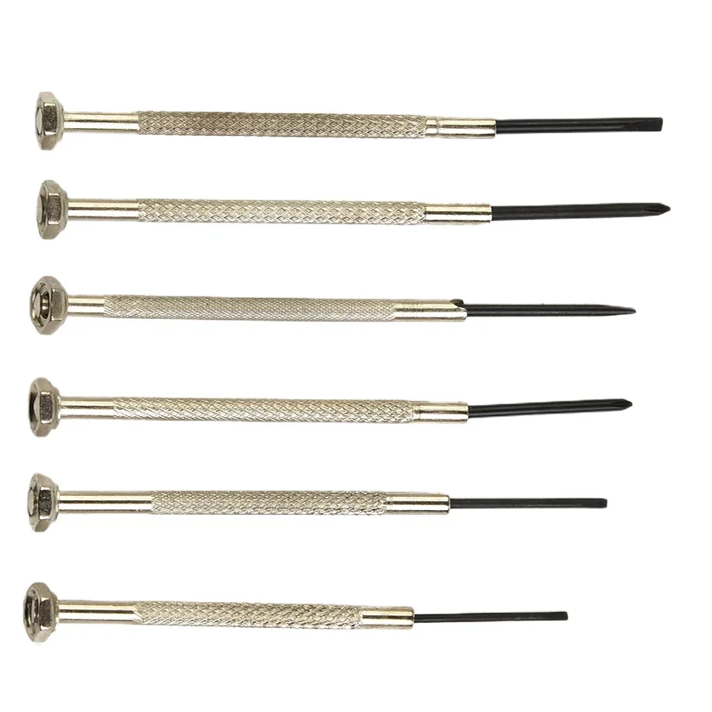 Screwdriver Compact and Portable 6 Piece Precision Screwdriver Set for Precision Work in the Workshop or Studio