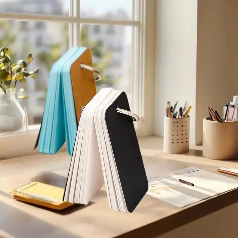 50/100PCS 컬러 빈 크래프트 종이 카드 공예 카드 종이 비즈니스 메시지 카드 플래시 카드 빈 학습 연구 DIY Memor