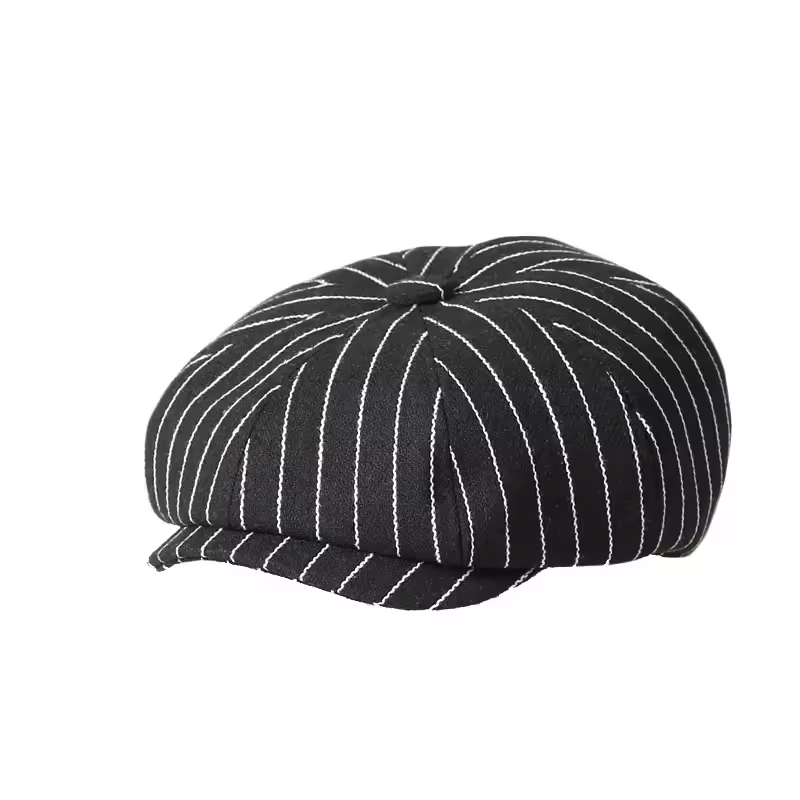 Kids Vintage Beret Cap,  Cute and Stylish Children's Newsboy Ca Retro and Tweed Newsboy Hat for Children - Image 8