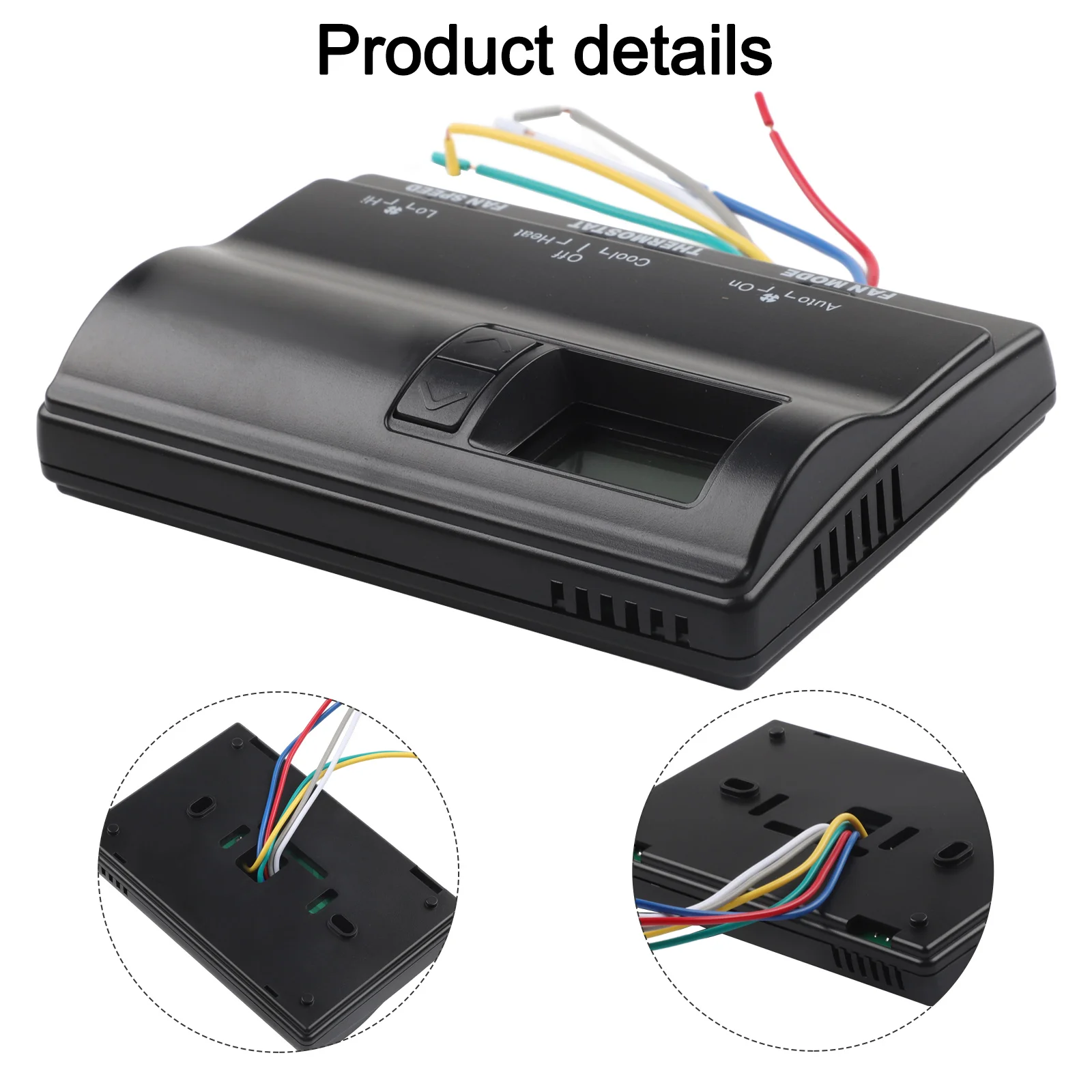 

Тепло-холодный термостат Цифровой термостат Прямая замена из качественных материалов Цифровой термостат для автофургона