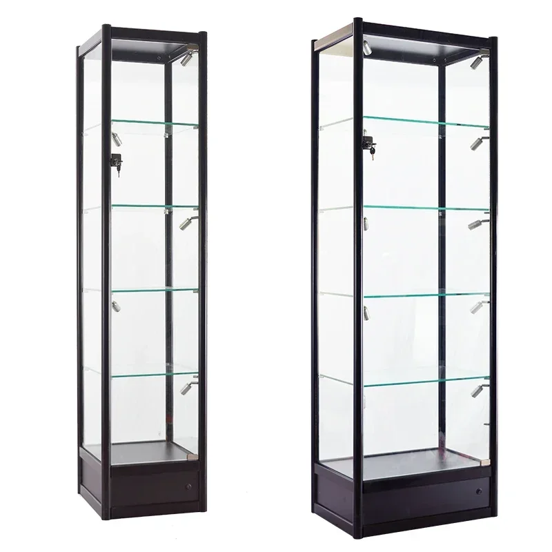

model toy transparent glass display cabinet t