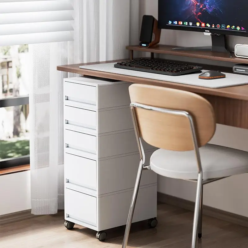 

Japanese Style Right Angle Desktop Miscellaneous Storage Box Organizer Drawer Type Storage Box A4 Document Storage Box