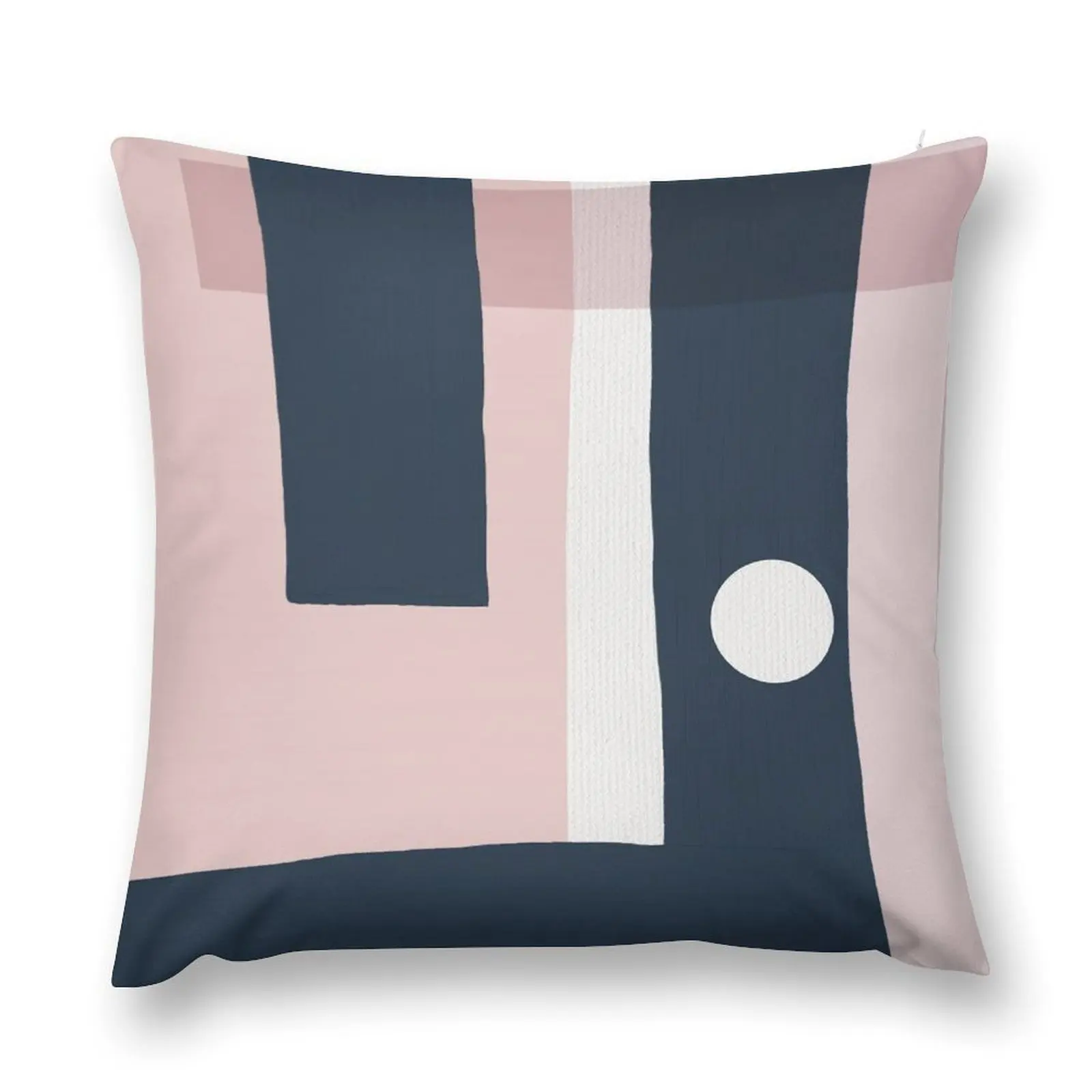 

Pink and Blue Blocks Throw Pillow Decorative Cushions For Living Room Sofa Covers For Living Room pillow